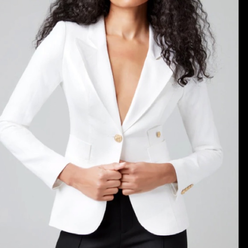 Smythe Dutchess Linen Blazer
